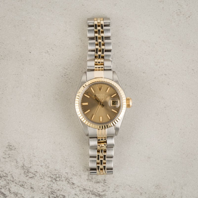 Ladies Rolex Date 6917 Steel & Gold