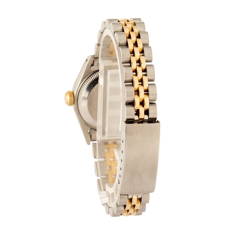 Ladies Rolex Date Ref 69173 White Dial