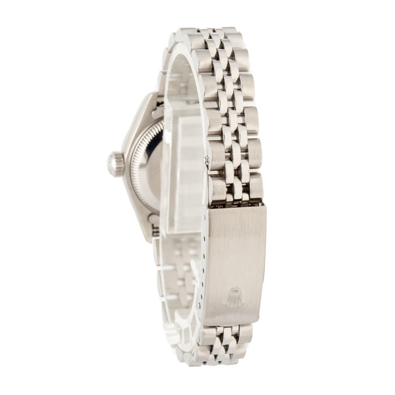 Lady Rolex Date Ref 79240 White Dial