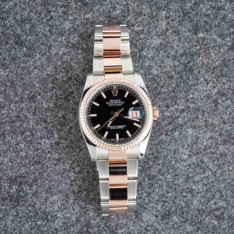 Rolex Datejust 36 Ref 116231 Black Dial