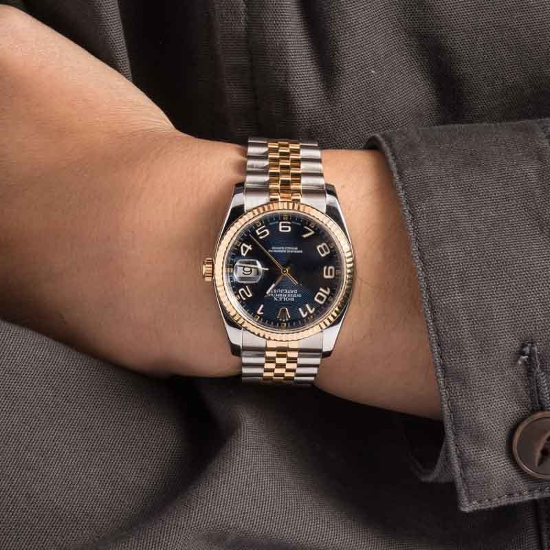 Rolex Datejust 116233 Blue Concentric Dial