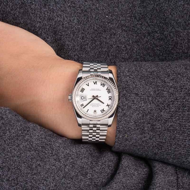 Rolex Datejust 116234 White Roman