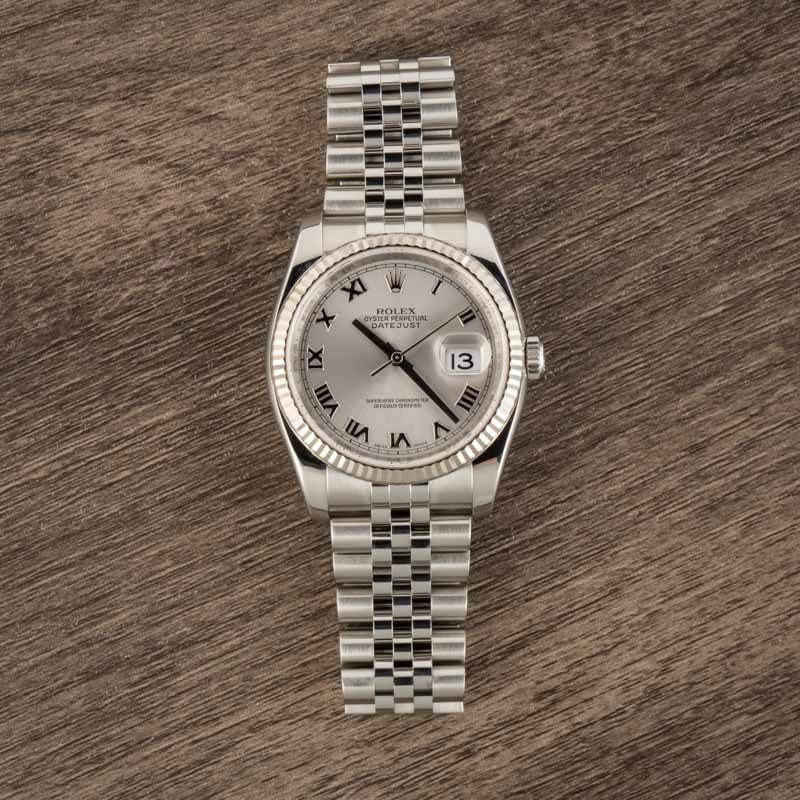 Men's Rolex Oyster Perpetual DateJust Steel 116234