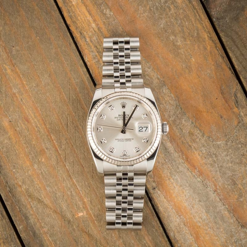 Rolex Datejust 116234 Diamond Jubilee Dial