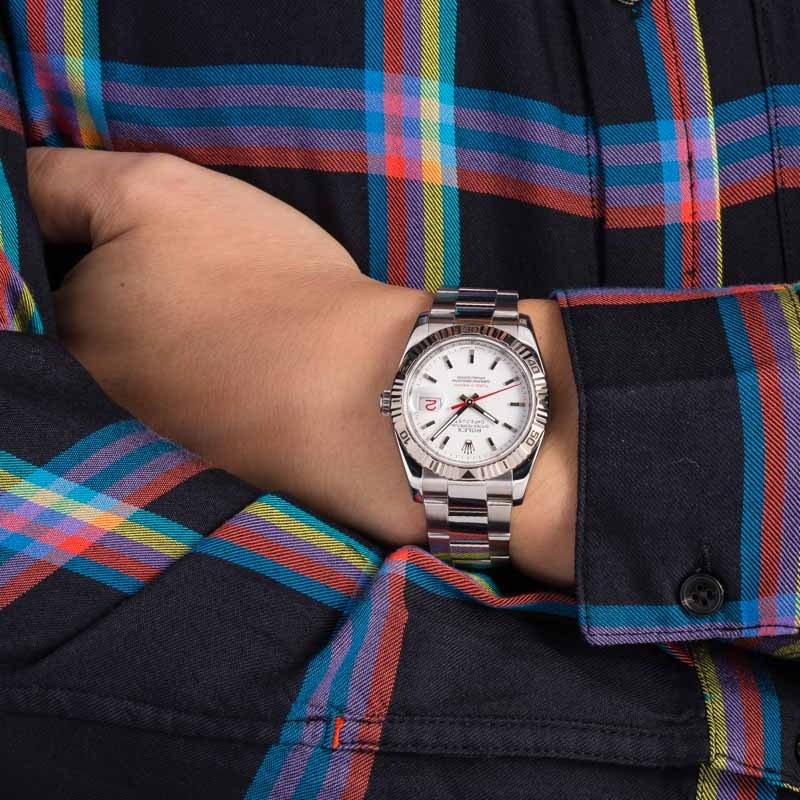 Rolex Datejust Thunderbird 116264 White Dial