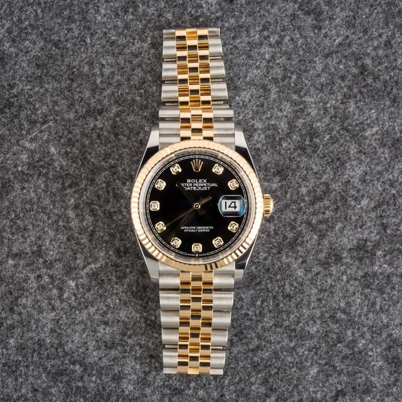 Buy Used Rolex Datejust 126233 Bob s Watches Sku 165246
