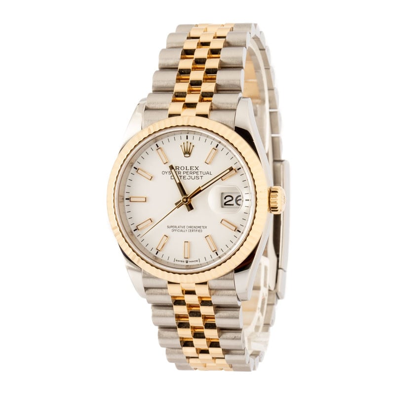 Rolex Datejust 36 126233 White Dial