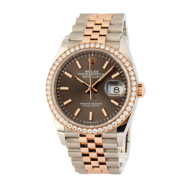 Rolex Datejust 126281 Stainless Steel & 18k Everose Gold