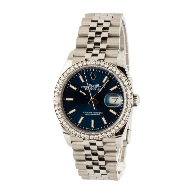 Rolex Datejust 126284 Diamond Bezel