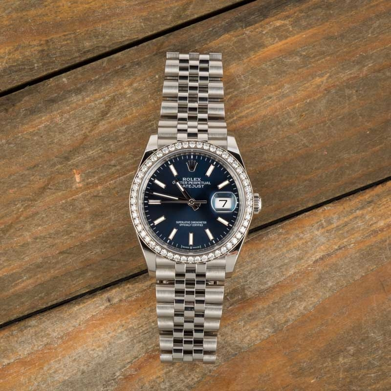 Rolex Datejust 126284 Diamond Bezel