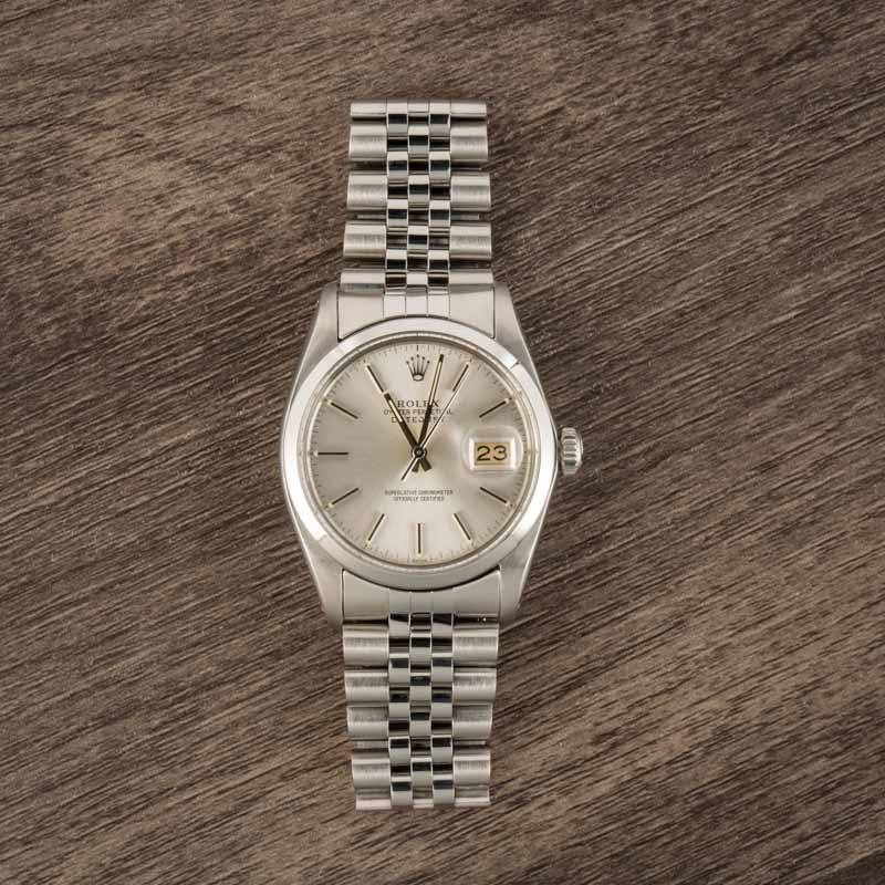Pre-Owned Rolex Datejust 16000 Silver Dial
