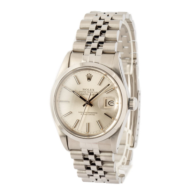 Pre Owned Rolex Datejust Stainless Steel 16000
