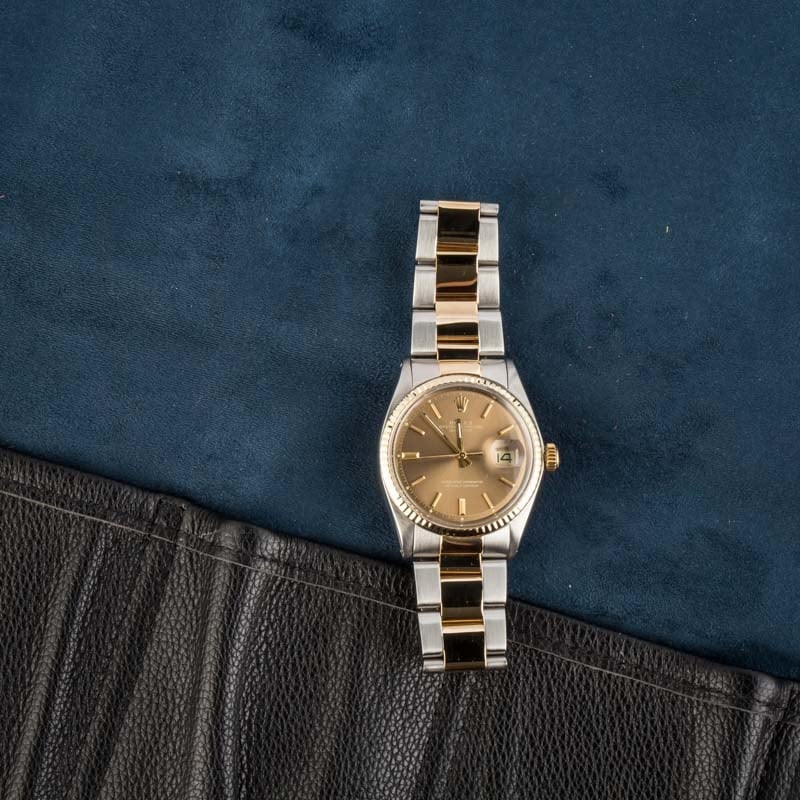 Pre-Owned Rolex Datejust 1601 Steel & Gold