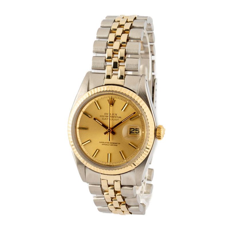 Rolex Datejust 1601 Steel & 18k Gold