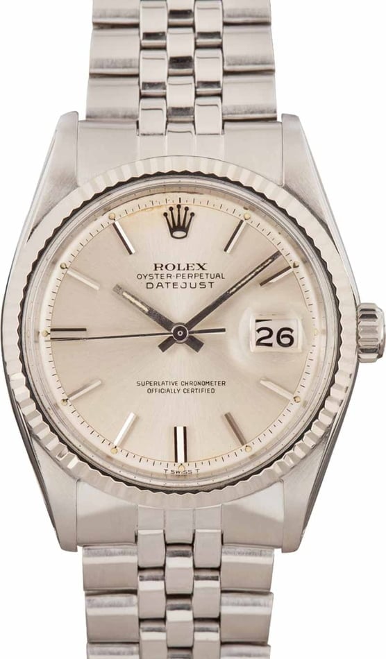 Image of Rolex 1601 Silver Dial