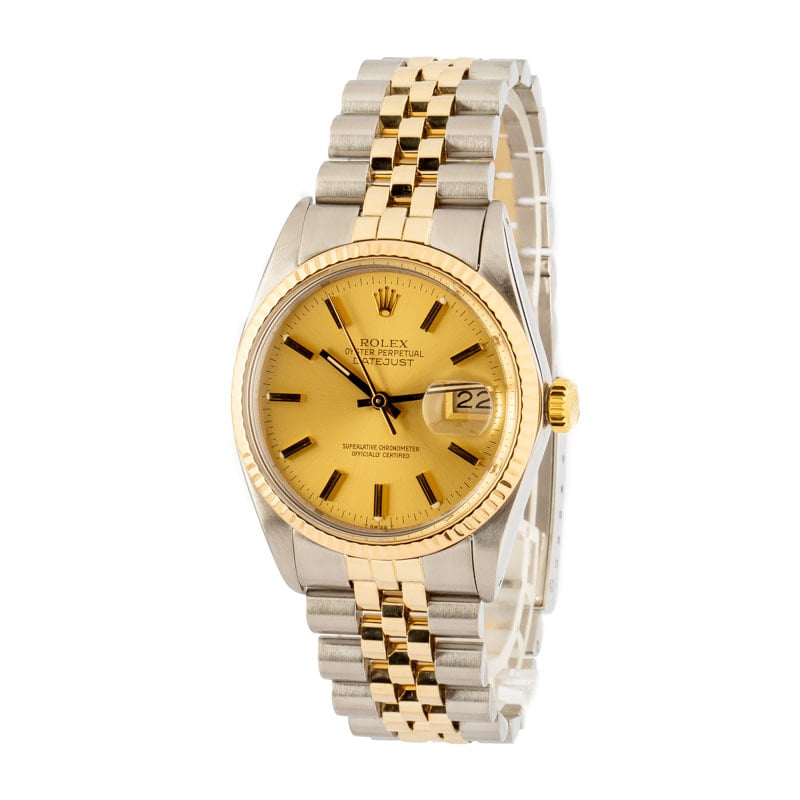 Rolex Datejust 16013 Steel & Gold Bracelet