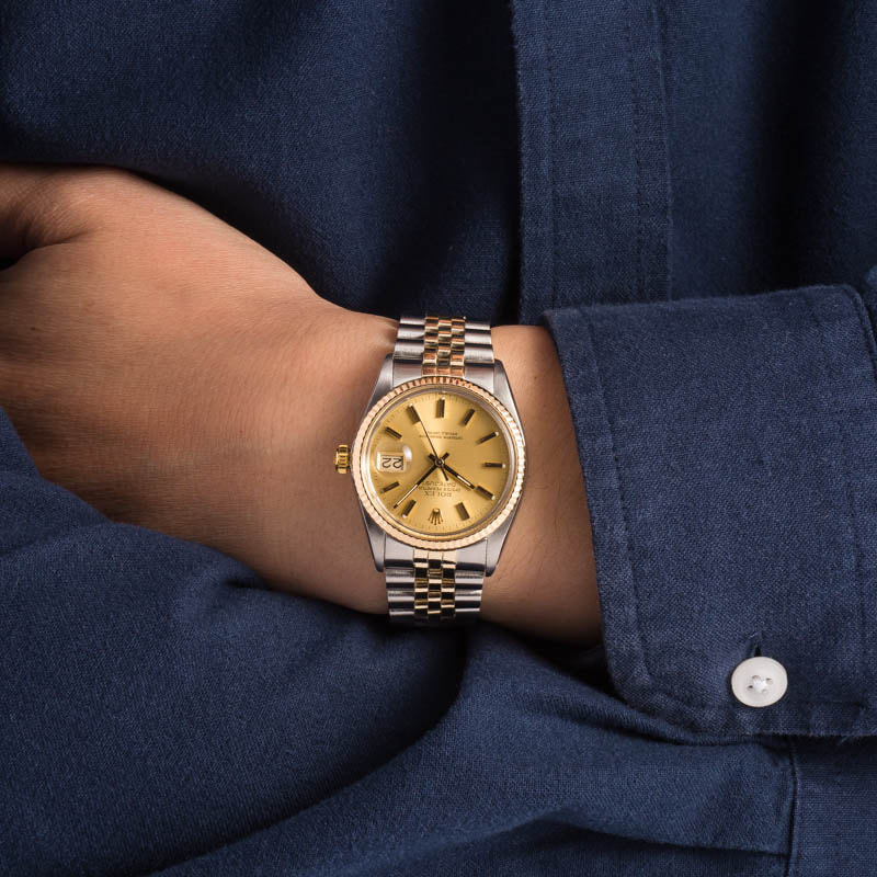 Rolex Datejust 16013 Steel & Gold Bracelet