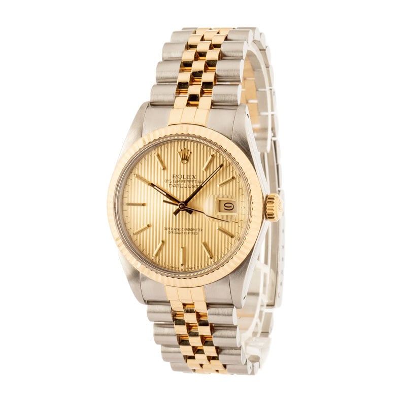 Datejust Rolex 16013 Tapestry Dial