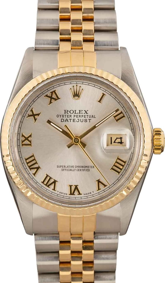 Image of Rolex Datejust 16013 Silver Dial