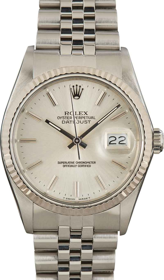 Used Rolex Datejust 16014 Stainless Steel