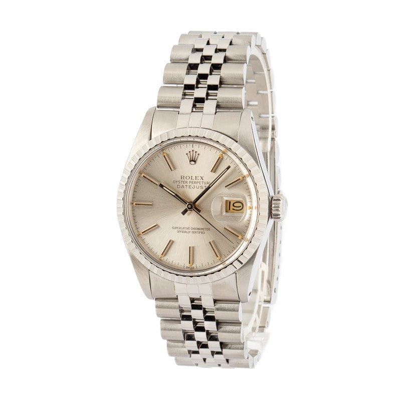 Rolex Datejust 16030 Steel Dial