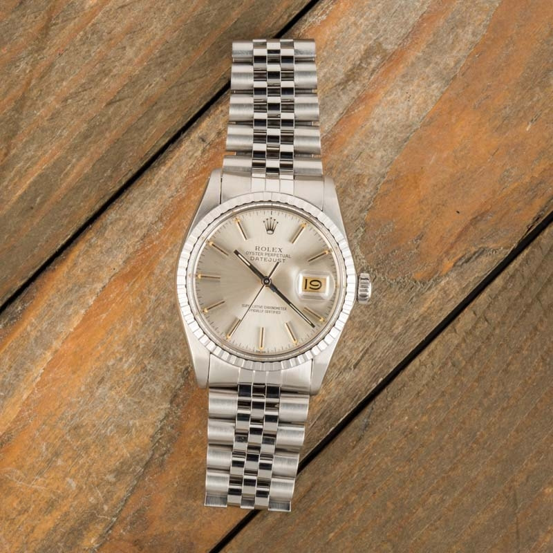 Rolex Datejust 16030 Steel Dial