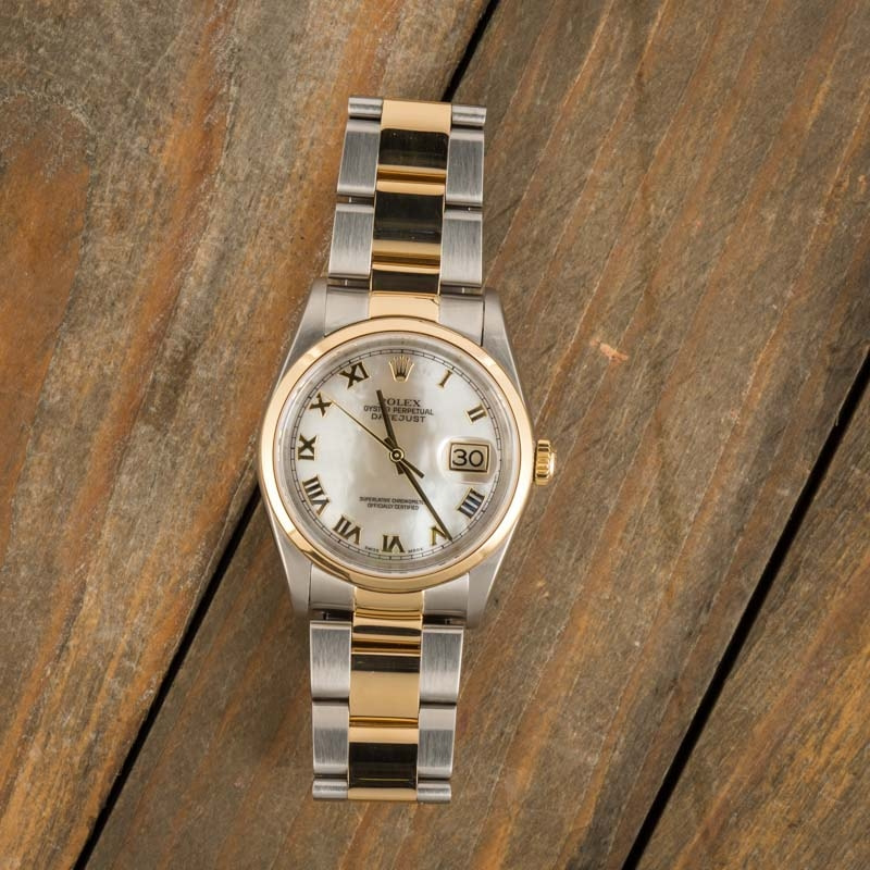 Rolex Datejust 16203 Two Tone Oyster