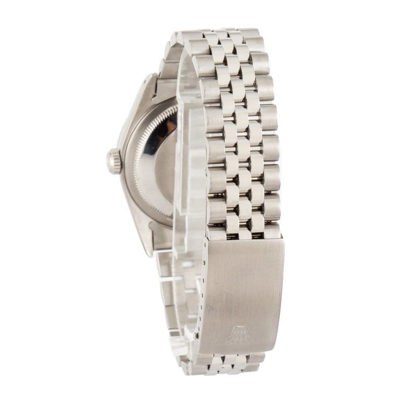 Pre-Owned Rolex Datejust 16220 Engine Turned Bezel