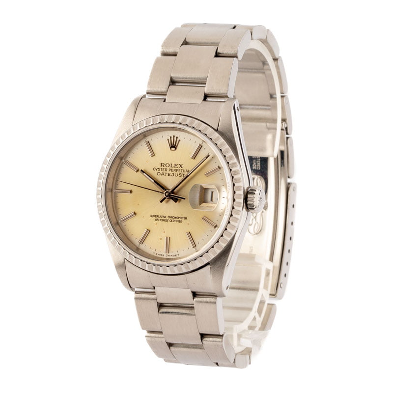 Rolex Oyster Perpetual Datejust 16220 Steel