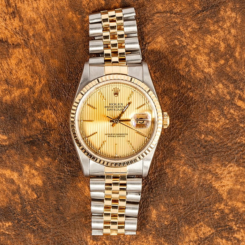 Pre-Owned Mens 36MM Rolex Datejust 16233