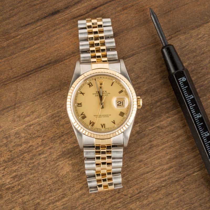 Rolex 36MM Datejust 16233 Roman