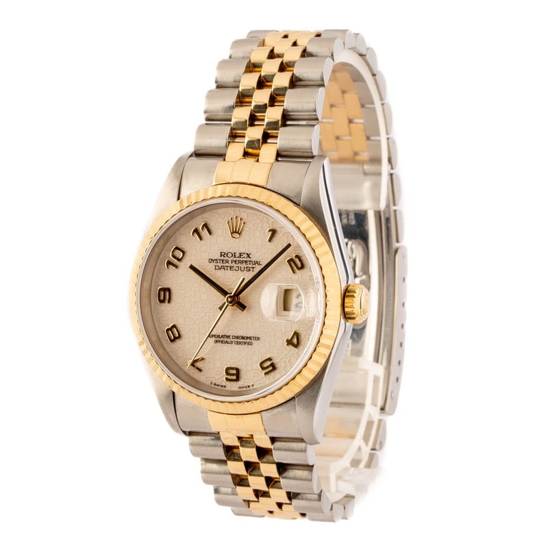 Men's Rolex Datejust 16233 Arabic Dial