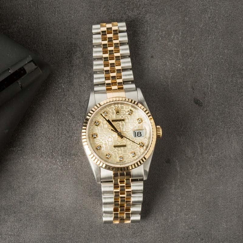 Rolex Datejust 16233 Jubilee Dial