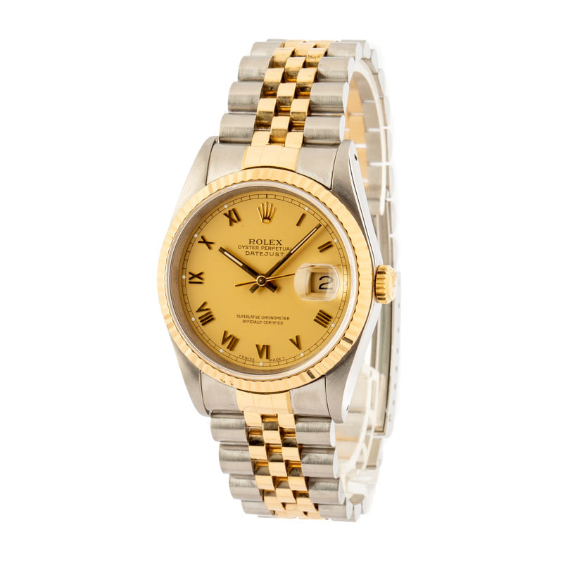 Rolex 36MM Datejust 16233 Roman