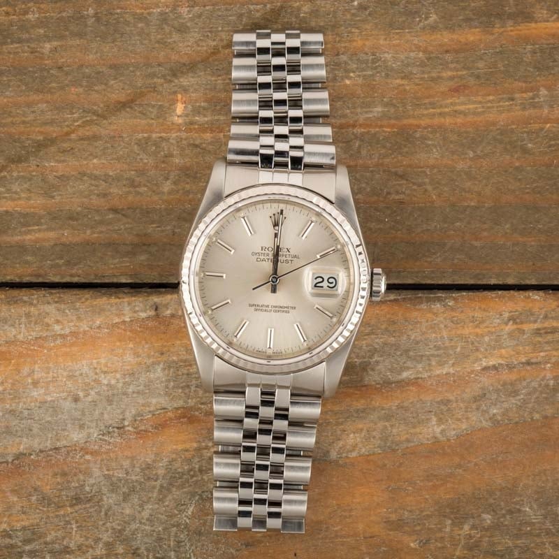 Rolex Datejust 16234 Stainless Jubilee Bracelet