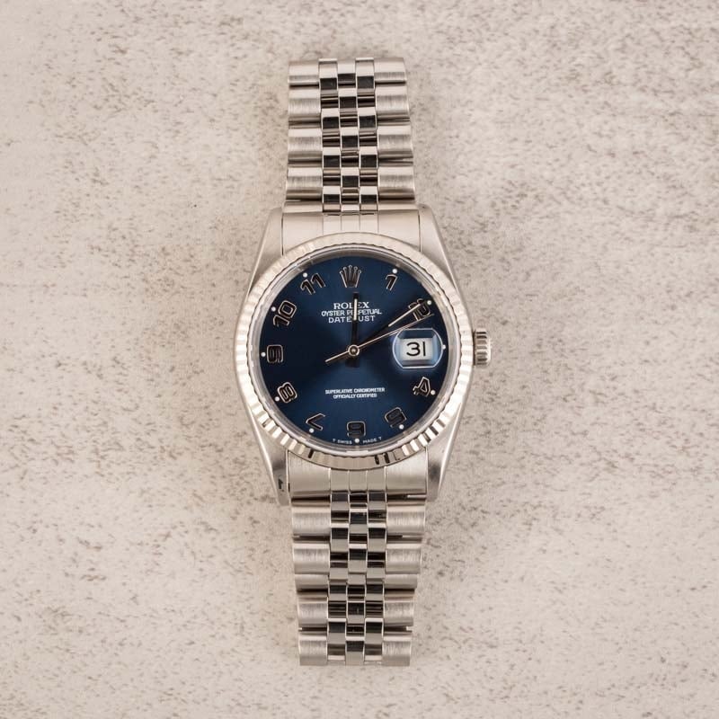 Pre-Owned Rolex Datejust 16234 Arabic Markers