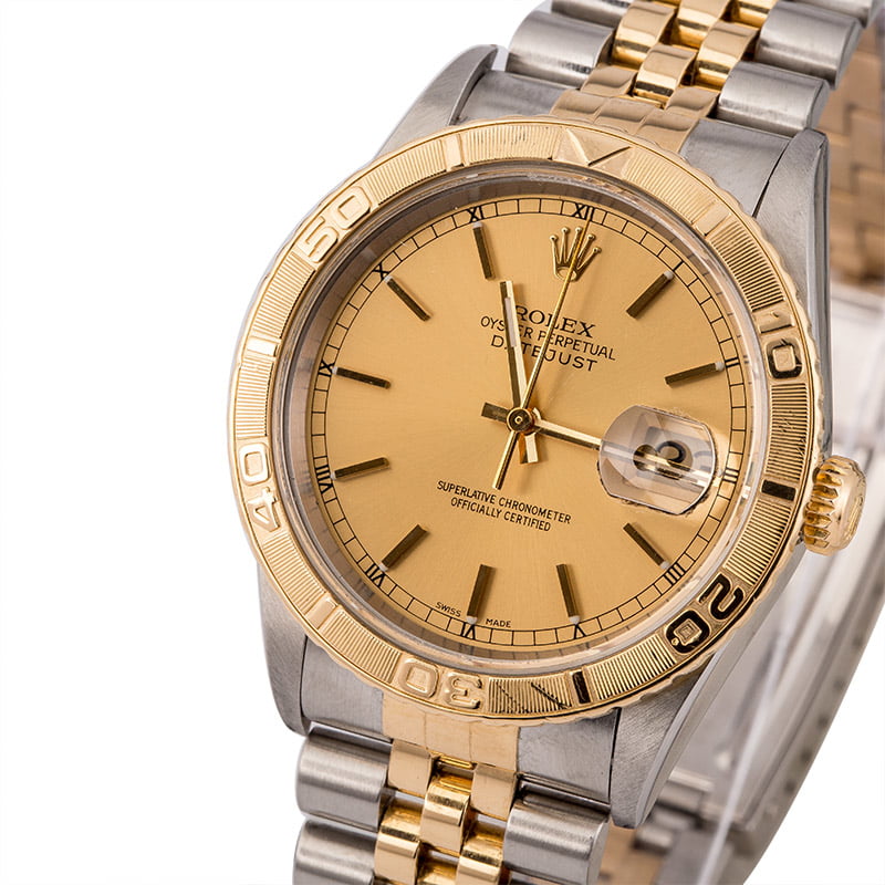 Used Rolex DateJust 16263 Thunderbird