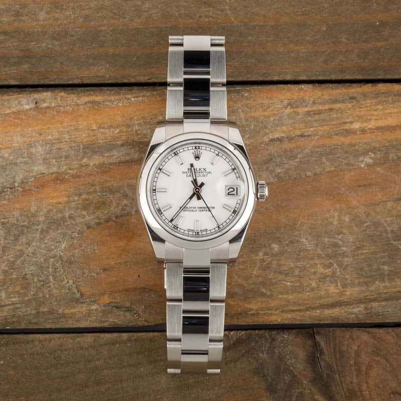 Rolex Datejust 178240 White Dial