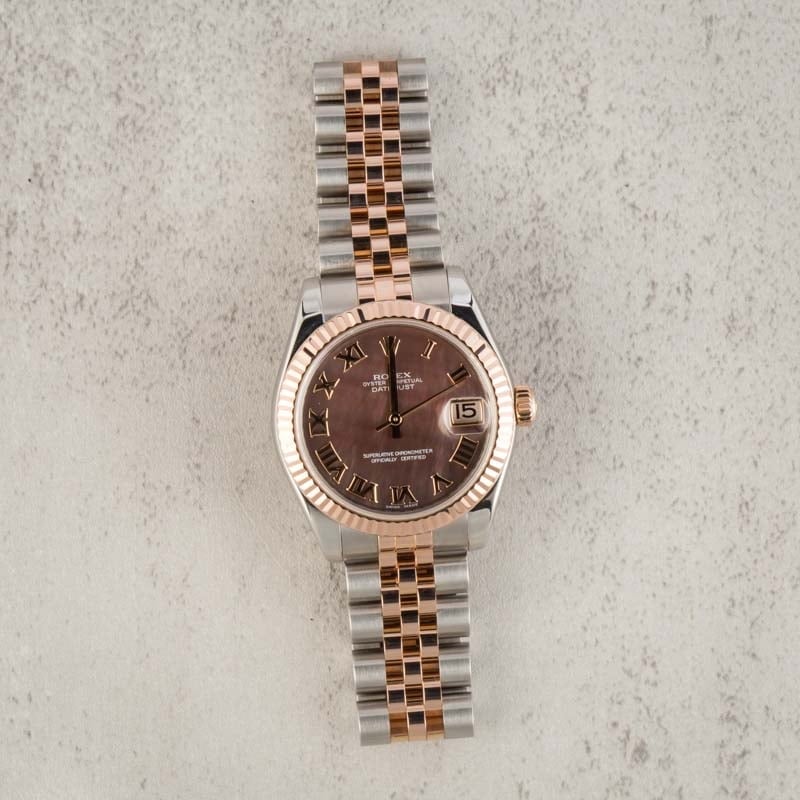 Pre-Owned Rolex Datejust 31mm 178271 Everose