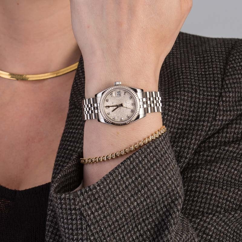 Pre-Owned Rolex Datejust 178274 Diamond Dial