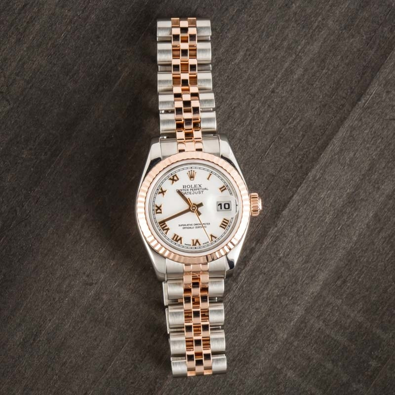 Rolex Lady Datejust 179171 Two Tone Everose