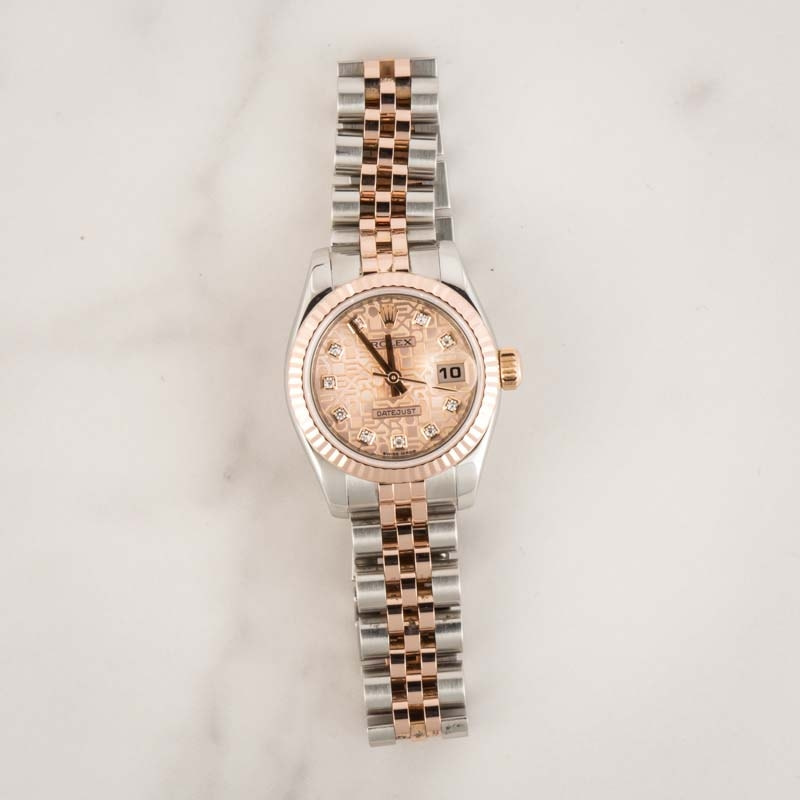 Rolex Datejust 179171 Pink Diamond Dial