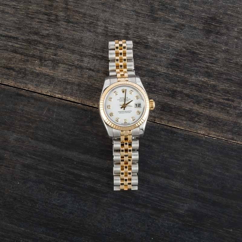 Rolex Lady-Datejust 179173 Diamond Dial