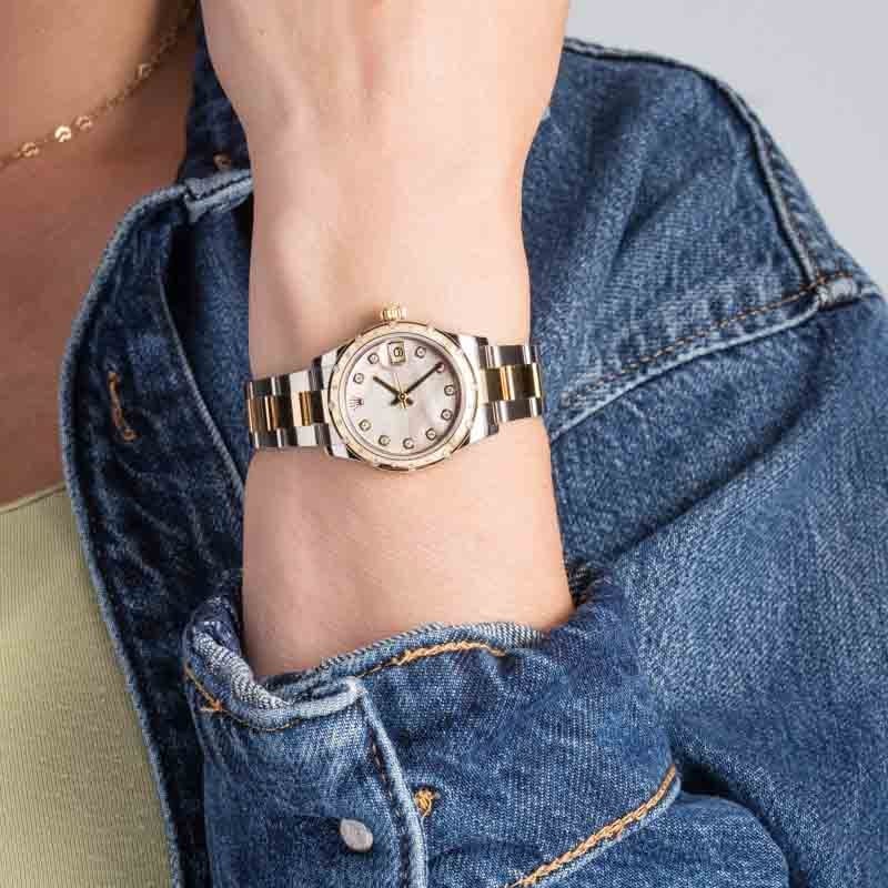 Pre-Owned Rolex Datejust 278343 Stainless Steel & 18k Yellow Gold