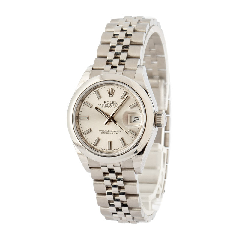 Rolex Datejust 279160 Silver Index Dial