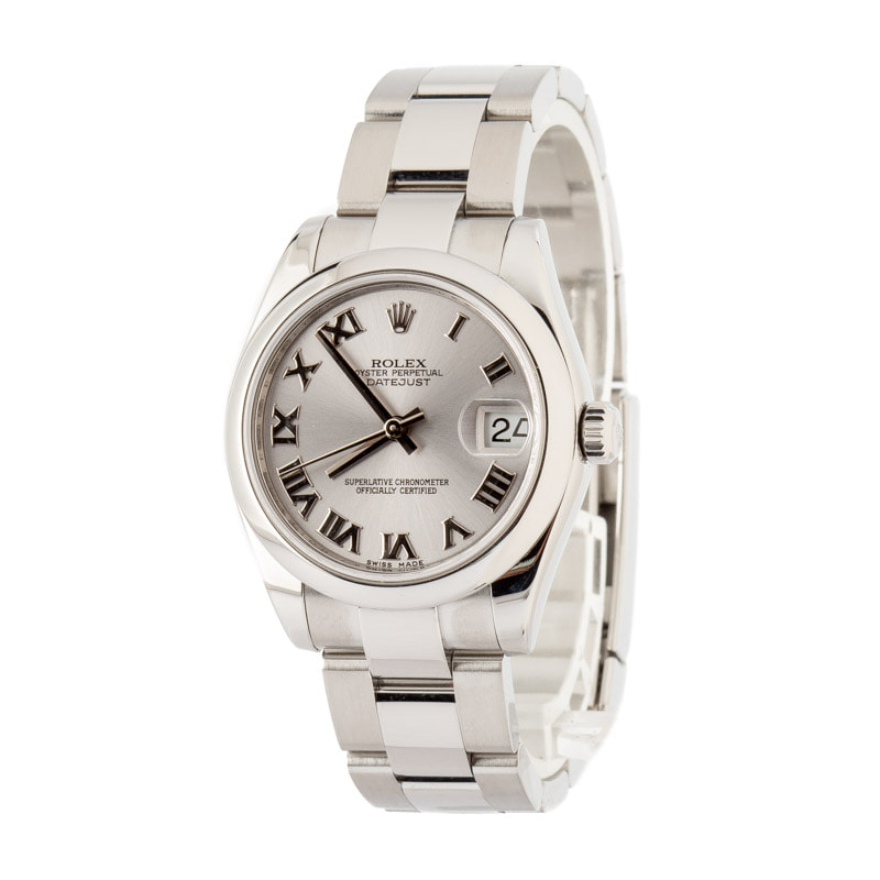 Rolex Datejust 31 Ref 178240 Rhodium Dial