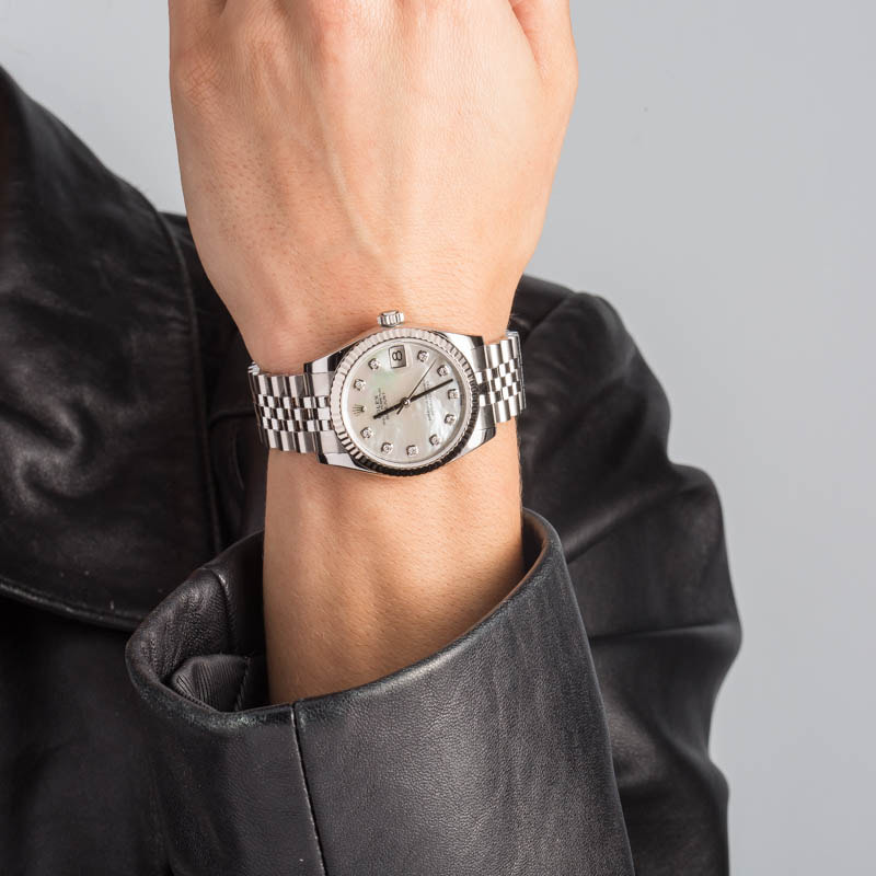 Lady Rolex Datejust 31 Ref 178274 Mother of Pearl Dial