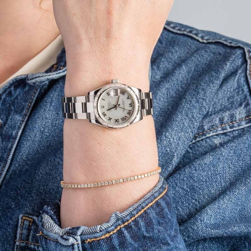 Rolex Datejust 31 ref 178344 Mother of Pearl Dial