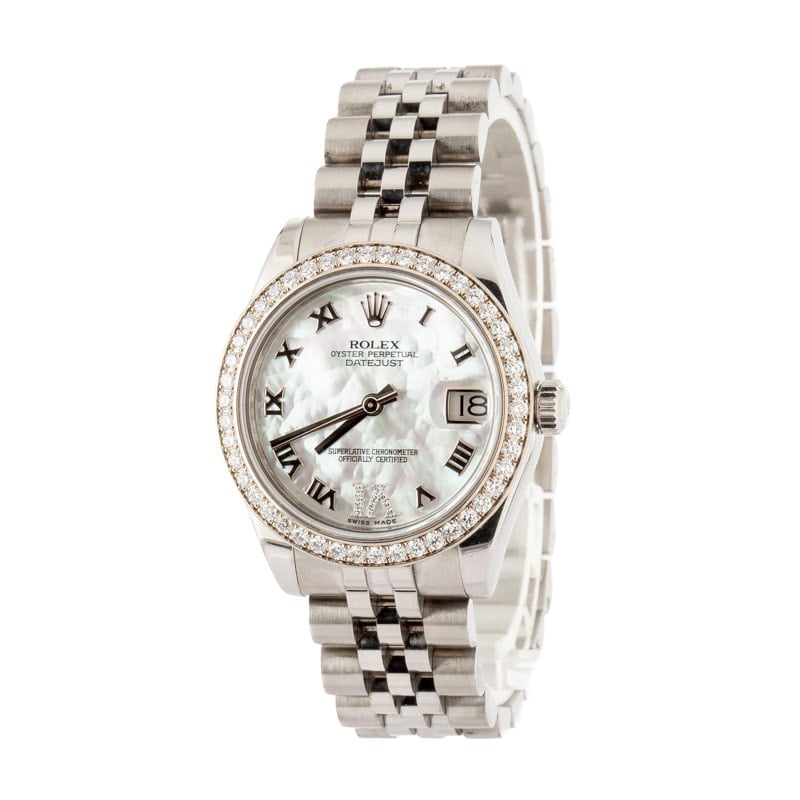 Rolex Datejust 31 ref 178384 Mother of Pearl Dial