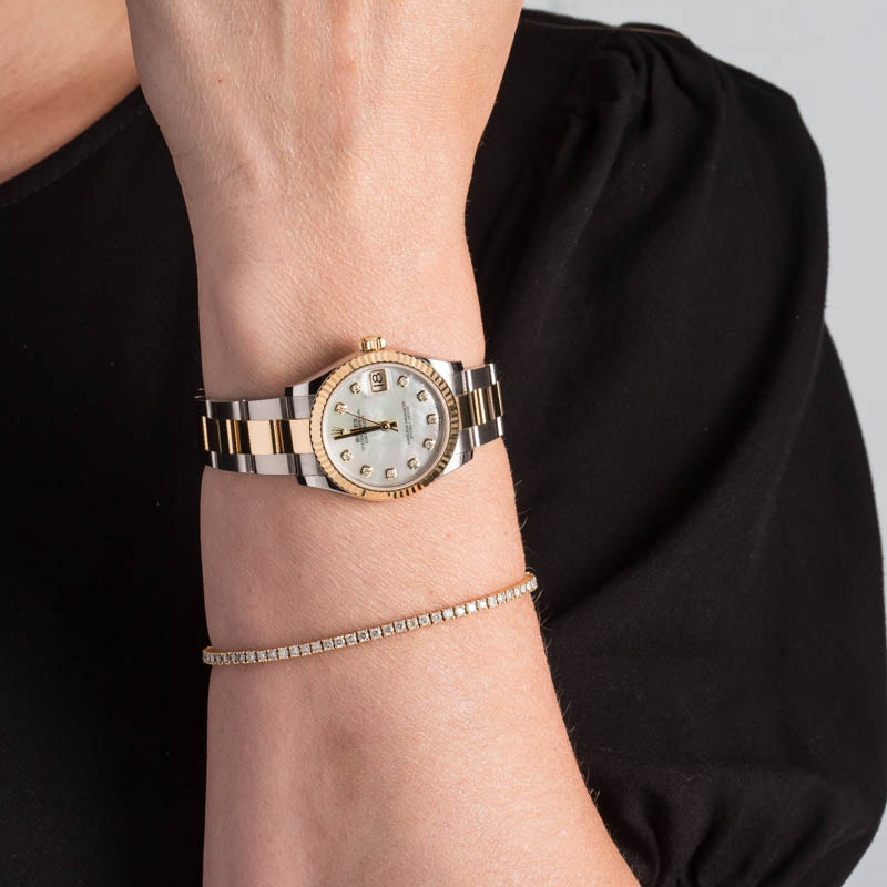 Rolex Datejust 31 Ref 278273 Diamond Dial